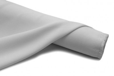 Костюмная ткань с вискозой "Бриджит", 210 гр/м2, шир.150см, цвет белый - купить в Барнауле. Цена 570.73 руб.