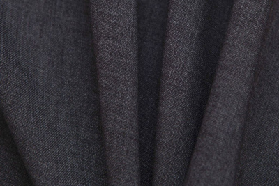 Костюмная ткань с вискозой "Верона", 155 гр/м2, шир.150см, цвет т.серый - купить в Барнауле. Цена 522.72 руб.