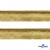Кант атласный 136, шир. 12 мм (в упак. 65,8 м), цвет золото - купить в Барнауле. Цена: 433.08 руб.