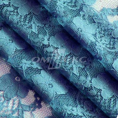 Кружевное полотно стрейч 15A61/BLUE, 100 гр/м2, шир.150см - купить в Барнауле. Цена 1 581 руб.