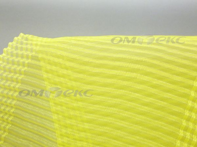 Лента капроновая "Гофре", шир. 110 мм/уп. 50 м, цвет жёлтый - купить в Барнауле. Цена: 33.37 руб.