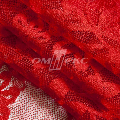 Кружевное полотно стрейч 15A29/RED, 105 гр/м2, шир.155см - купить в Барнауле. Цена 2 101.46 руб.
