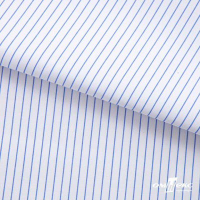 Ткань сорочечная Ронда, 115 г/м2, 58% пэ,42% хл, шир.150 см, цв.3-голубая, (арт.114) - купить в Барнауле. Цена 306.69 руб.