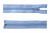 Спиральная молния Т5 351, 40 см, автомат, цвет св.голубой - купить в Барнауле. Цена: 13.03 руб.