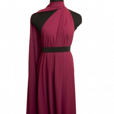 Ткань костюмная габардин "Меланж" 6151А, 172 гр/м2, шир.150см, цвет марсала - купить в Барнауле. Цена 299.21 руб.