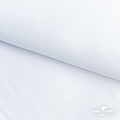 Ткань сорочечная Сплит стрейч, 130 г/м2, 58% пэ,40% хл, 2% сп. шир.150 см, цв.белый,(арт.109 стрейч) - купить в Барнауле. Цена 411.17 руб.