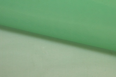 Портьерный капрон 15-6123, 47 гр/м2, шир.300см, цвет св.зелёный - купить в Барнауле. Цена 137.27 руб.