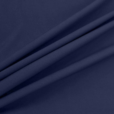 Костюмная ткань с вискозой "Салерно", 210 гр/м2, шир.150см, цвет т.синий/Navy - купить в Барнауле. Цена 446.37 руб.