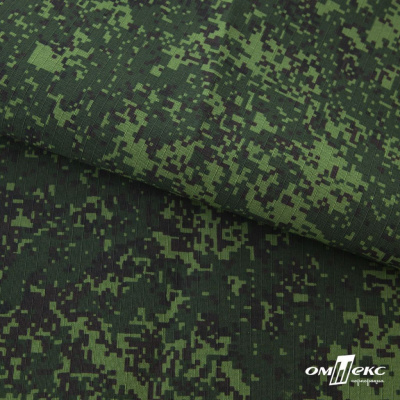 Униформ Рип Стоп 80/20 полиэфир/хлопок, 205 г/м2,  принтованный темно-зеленый, ВО, шир. 150 см - купить в Барнауле. Цена 191.15 руб.