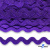Тесьма вьюнчик 0381-0050, 5 мм/упак.33+/-1м, цвет 9530-фиолетовый - купить в Барнауле. Цена: 107.26 руб.