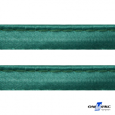Кант атласный 140, шир. 12 мм (в упак. 65,8 м), цвет т.зелёный - купить в Барнауле. Цена: 237.16 руб.