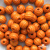 0309-Бусины деревянные "ОмТекс", 16 мм, упак.50+/-3шт, цв.003-оранжевый - купить в Барнауле. Цена: 62.22 руб.