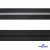 Рулонная молния с покрытием PVC спираль тип 3 (упак.270м) -черная с полосой СВО - купить в Барнауле. Цена: 12.74 руб.