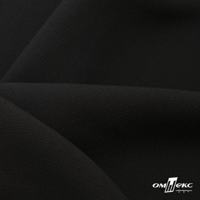 Ткань костюмная "Микела", 96%P 4%S, 255 г/м2 ш.150 см, цв-черный #1 - купить в Барнауле. Цена 345.40 руб.