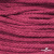 Шнур плетеный d-6 мм, 70% хлопок 30% полиэстер, уп.90+/-1 м, цв.1068-фуксия - купить в Барнауле. Цена: 588 руб.