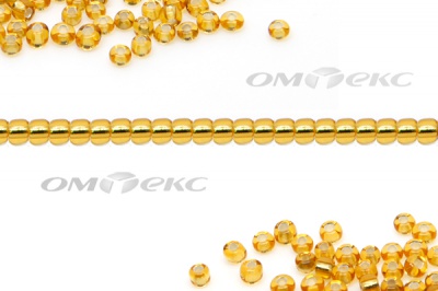 Бисер (SL) 11/0 ( упак.100 гр) цв.22 - золото - купить в Барнауле. Цена: 53.34 руб.
