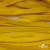 Шнур плетеный (плоский) d-12 мм, (уп.90+/-1м), 100% полиэстер, цв.269 - жёлтый - купить в Барнауле. Цена: 8.62 руб.