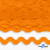 Тесьма вьюнчик 0381-0080, 8 мм/упак.33+/-1м, цвет 9511-оранжевый - купить в Барнауле. Цена: 107.26 руб.