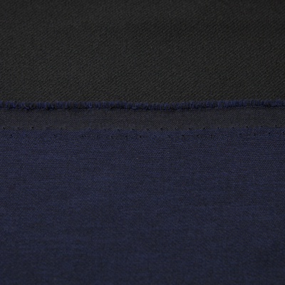 Ткань костюмная 26150 2009, 214 гр/м2, шир.150см, цвет т.синий - купить в Барнауле. Цена 358.58 руб.