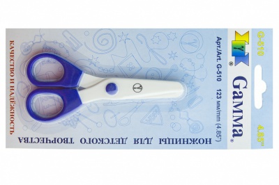 Ножницы G-510 детские 123 мм - купить в Барнауле. Цена: 137.45 руб.