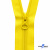 Спиральная молния Т5 131, 60 см, автомат, цвет жёлтый - купить в Барнауле. Цена: 14.21 руб.