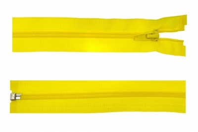 Спиральная молния Т5 131, 40 см, автомат, цвет жёлтый - купить в Барнауле. Цена: 13.03 руб.