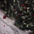Сетка с вышивкой "Мадрид" 135 г/м2, 100% нейлон, ширина 130 см, Цвет 4/Черный - купить в Барнауле. Цена 980 руб.