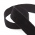 Лента бархатная нейлон, шир.25 мм, (упак. 45,7м), цв.03-черный - купить в Барнауле. Цена: 800.84 руб.