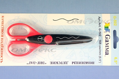 Ножницы G-502 детские 165 мм - купить в Барнауле. Цена: 292.21 руб.