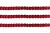 Пайетки "ОмТекс" на нитях, SILVER-BASE, 6 мм С / упак.73+/-1м, цв. 3 - красный - купить в Барнауле. Цена: 468.37 руб.