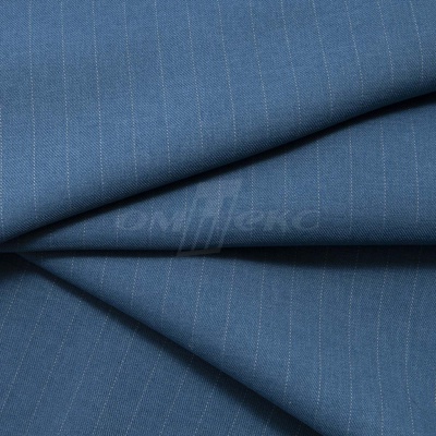 Костюмная ткань "Жаклин", 188 гр/м2, шир. 150 см, цвет серо-голубой - купить в Барнауле. Цена 426.49 руб.