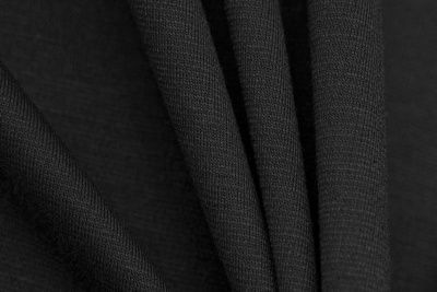 Трикотаж "Grange" BLACK 1# (2,38м/кг), 280 гр/м2, шир.150 см, цвет чёрно-серый - купить в Барнауле. Цена 870.01 руб.
