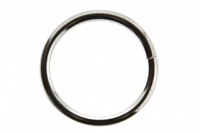 Кольцо металлическое d-38 мм, цв.-никель - купить в Барнауле. Цена: 4.89 руб.