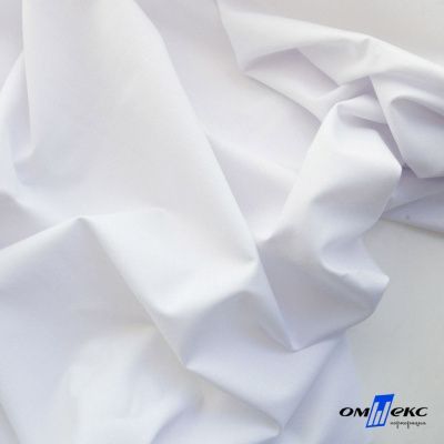Ткань сорочечная Илер 100%полиэстр, 120 г/м2 ш.150 см, цв.белый - купить в Барнауле. Цена 290.24 руб.
