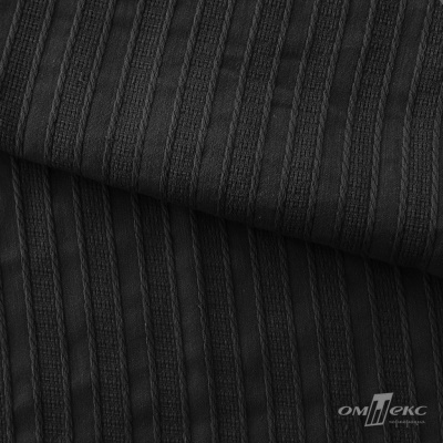 Ткань плательная 100%хлопок, 115 г/м2, ш.140 +/-5 см #103, цв.(17)-чёрный - купить в Барнауле. Цена 548.89 руб.