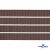 Репсовая лента 005, шир. 6 мм/уп. 50+/-1 м, цвет коричневый - купить в Барнауле. Цена: 88.45 руб.