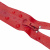 Молния водонепроницаемая PVC Т-7, 60 см, разъемная, цвет (820) красный - купить в Барнауле. Цена: 49.39 руб.
