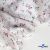 Ткань Муслин принт, 100% хлопок, 125 гр/м2, шир. 140 см, #2308 цв. 6 белый с цветком - купить в Барнауле. Цена 413.11 руб.