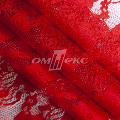 Кружевное полотно стрейч 15A61/RED, 100 гр/м2, шир.150см - купить в Барнауле. Цена 1 580.95 руб.