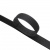 Липучка с покрытием ПВХ, шир. 25 мм (упак. 25 м), цвет чёрный - купить в Барнауле. Цена: 14.93 руб.