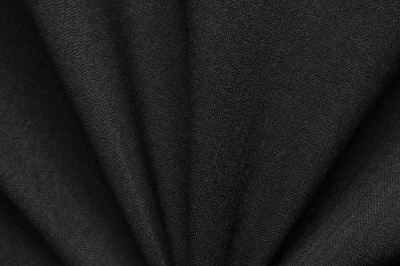 Ткань костюмная 21699 1144/1178, 236 гр/м2, шир.150см, цвет чёрный - купить в Барнауле. Цена 455.40 руб.