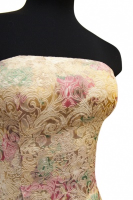 Ткань костюмная (принт) T005 3#, 270 гр/м2, шир.150см - купить в Барнауле. Цена 610.65 руб.