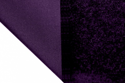 Бархат стрейч, 240 гр/м2, шир.160см, (2,4 м/кг), цвет 27/фиолет - купить в Барнауле. Цена 886.02 руб.