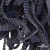 Шнурки #107-07, плоские 130 см, двухцветные цв.серый/чёрный - купить в Барнауле. Цена: 23.03 руб.