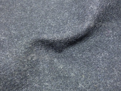 Ткань костюмная п/шерсть №2096-2-2, 300 гр/м2, шир.150см, цвет т.серый - купить в Барнауле. Цена 512.30 руб.