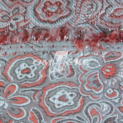 Ткань костюмная жаккард, 135 гр/м2, шир.150см, цвет красный№12 - купить в Барнауле. Цена 441.92 руб.