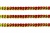 Пайетки "ОмТекс" на нитях, CREAM, 6 мм С / упак.73+/-1м, цв. 96 - красный - купить в Барнауле. Цена: 484.77 руб.