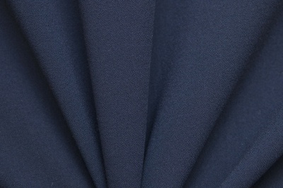 Костюмная ткань с вискозой "Бриджит", 210 гр/м2, шир.150см, цвет т.синий - купить в Барнауле. Цена 564.96 руб.