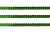 Пайетки "ОмТекс" на нитях, SILVER-BASE, 6 мм С / упак.73+/-1м, цв. 4 - зеленый - купить в Барнауле. Цена: 484.77 руб.