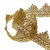 Тесьма металлизированная 0384-0240, шир. 40 мм/уп. 25+/-1 м, цвет золото - купить в Барнауле. Цена: 490.74 руб.